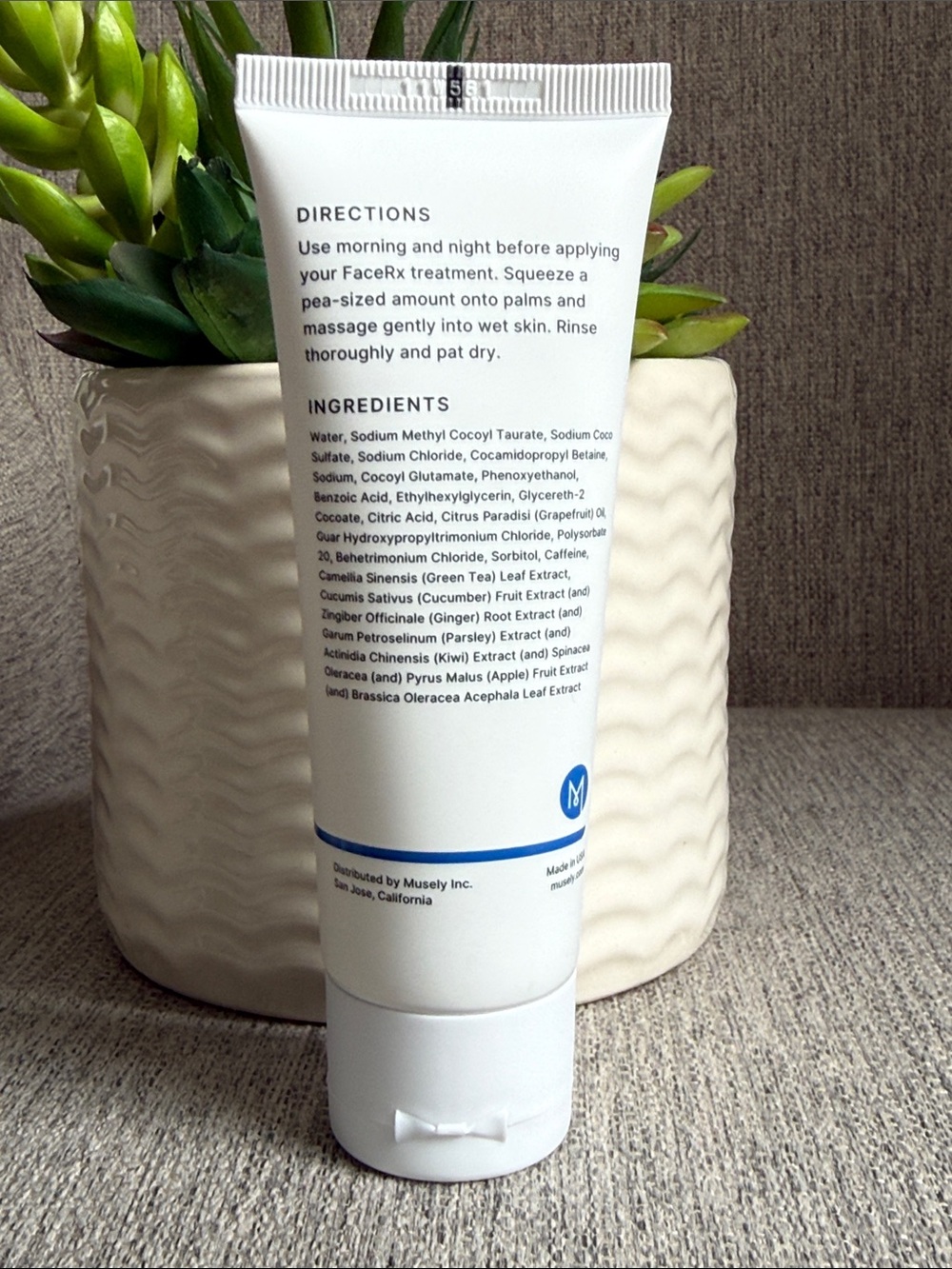 Musely FaceRx The Cleanser & The Day Cream w 40 SPF Set 2 Oz NEW & SEALED X9/26 - Picture 9 of 12